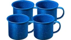 Alpine Mountain Gear Enamelware Mug Set - 4-Person
