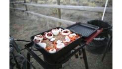 Camp Chef Cast Iron Square Dutch Oven -Alps Mountaineering Shop opplanet camp chef 13 cast iron square dutch oven 8 qt black do13s usage 1