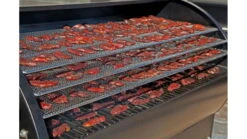 Camp Chef Pellet Grill Jerky Rack -Alps Mountaineering Shop opplanet camp chef 36in pellet grill jerky rack silver pgjr36 usage 1