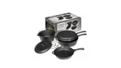Camp Chef Cast Iron Set 8 Camp Chef Cast Iron Set -Alps Mountaineering Shop opplanet camp chef 6 piece cast iron set black cbox6 h5 zg csis cbox6 v1