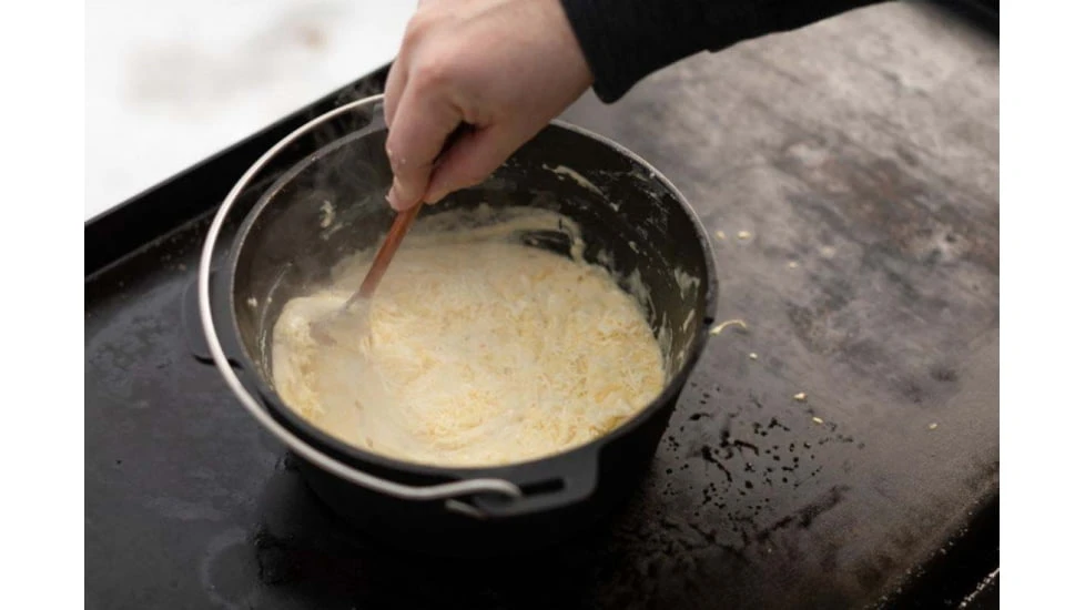 Camp Chef Seasoned Cast Iron Mini Dutch Oven 7 Camp Chef Seasoned Cast Iron Mini Dutch Oven - Image 5