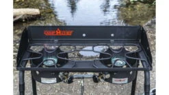 Camp Chef Outdoorsman High Pressure 2 Burner Cooking System -Alps Mountaineering Shop opplanet camp chef maximum output outdoorsman stove 2 x burner black ex280lw av 1