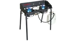Camp Chef Outdoorsman High Pressure 2 Burner Cooking System -Alps Mountaineering Shop opplanet camp chef maximum output outdoorsman stove 2 x burner black ex280lw main