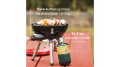 Coleman 4-in-1 Portable Propane Gas Cooking System 13 Coleman 4-in-1 Portable Propane Gas Cooking System -Alps Mountaineering Shop opplanet coleman 4 in 1 portable propane gas cooking system black 2000035015 av 5