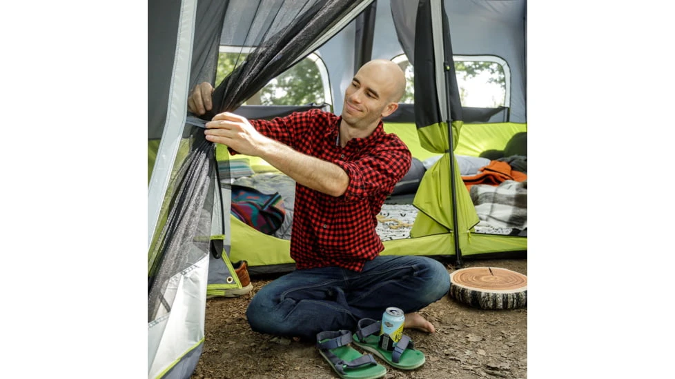 Core Equipment 10 Person Instant Cabin Tent W/Screen Room 7 Core Equipment 10 Person Instant Cabin Tent W/Screen Room - Image 5