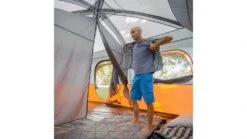Core Equipment 10 Person Straight Wall Cabin Tent -Alps Mountaineering Shop opplanet core equipment 10 person straight wall cabin tent orange gray 14 x 10 ft 40034 usage 2