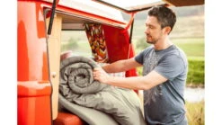 Disc-O-Bed Adult Large Duvalay With Luxury Memory Foam Sleeping Bag & Duvet -Alps Mountaineering Shop opplanet disc o bed duvalay with luxury memory foam sleeping bag duvet adults cappuccino large 50014 av 3