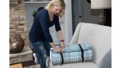 Disc-O-Bed Adult Large Duvalay With Luxury Memory Foam Sleeping Bag & Duvet -Alps Mountaineering Shop opplanet disc o bed duvalay with luxury memory foam sleeping bag duvet adults ocean plaid large 50214 av 6