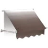 DOMETIC Deluxe Plus Standard Window Awning - 42" -Alps Mountaineering Shop opplanet dometic deluxe plus standard window awning 42 sandstone vinyl with polar white hardware 42in 85604ns 0420 b main 1
