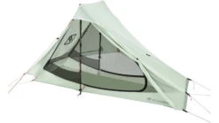 Featherstone Outdoor Backbone Trekking Pole Tent -Alps Mountaineering Shop opplanet featherstone outdoor backbone trekking pole tent 1 person sage bkbn1p av 2