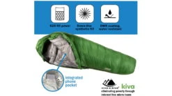 Hyke & Byke Katahdin Fill Power Hydrophobic Sleeping Bag W/ Advanced Synthetic, 625FP, 0F Degrees -Alps Mountaineering Shop opplanet hyke byke katahdin fill power hydrophobic sleeping bag w advanced synthetic 625fp 0f degrees 3538424791117 av 3