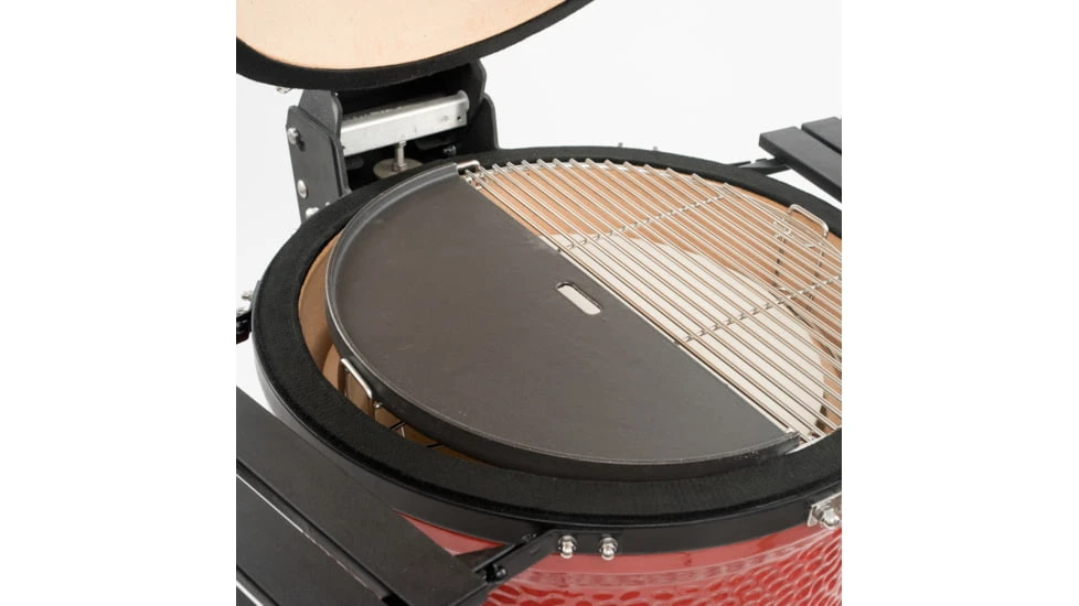 Kamado Joe Half Moon Cast Iron Reversible Griddle 8 Kamado Joe Half Moon Cast Iron Reversible Griddle - Image 6