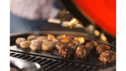 Kamado Joe Half Moon Cast Iron Reversible Griddle 18 Kamado Joe Half Moon Cast Iron Reversible Griddle -Alps Mountaineering Shop opplanet kamado joe big joe half moon cast iron reversible griddle black large bj hcigriddle av 4