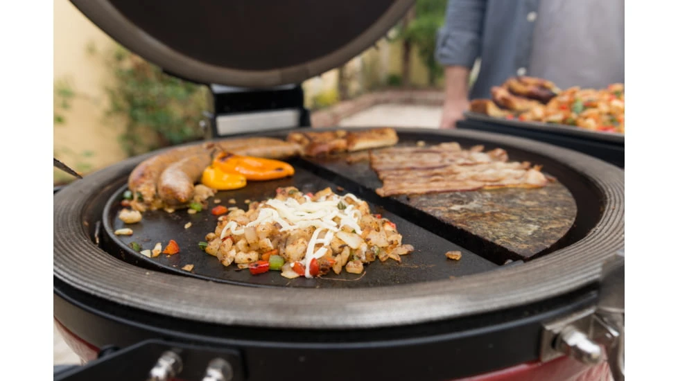 Kamado Joe Half Moon Cast Iron Reversible Griddle 11 Kamado Joe Half Moon Cast Iron Reversible Griddle - Image 9