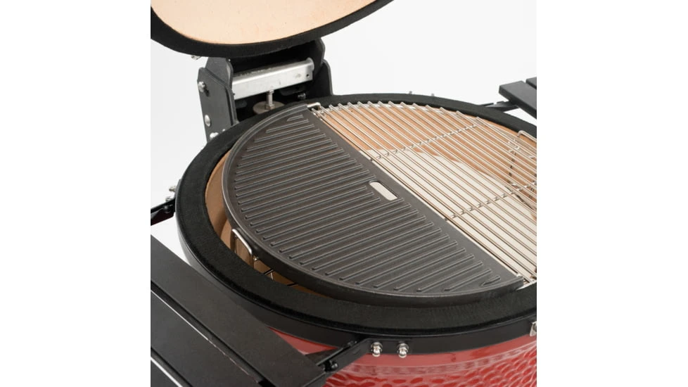 Kamado Joe Half Moon Cast Iron Reversible Griddle 5 Kamado Joe Half Moon Cast Iron Reversible Griddle - Image 3