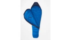 Marmot Helium 15 Sleeping Bag, Short -Alps Mountaineering Shop opplanet marmot helium 15 sleeping bag short arctic navy dark azure left zipper m14414 19621 lz av 2