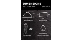 Marmot Limelight Tent - 3 Person -Alps Mountaineering Shop opplanet marmot limelight tent 3 person foliage dark azure one size m12304 19630 one av 8