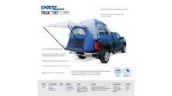 Napier Sportz Truck Tent -Alps Mountaineering Shop opplanet napier sportz truck tent 57 series compact short bed 5 5 2 ft blue gray 57066 main