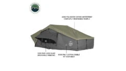 Overland Vehicle Systems N3E Nomadic 3 Extended Roof Top Tent W/ Annex 23 Overland Vehicle Systems N3E Nomadic 3 Extended Roof Top Tent W/ Annex -Alps Mountaineering Shop opplanet overland vehicle systems n3e nomadic 3 extended roof top tent w annex 18631936 av 1