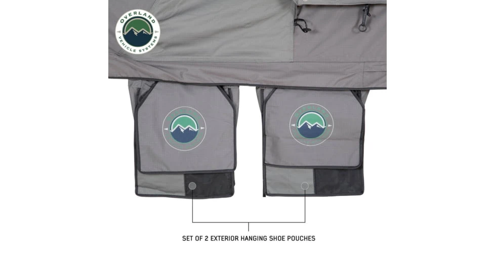 Overland Vehicle Systems N3E Nomadic 3 Extended Roof Top Tent W/ Annex 9 Overland Vehicle Systems N3E Nomadic 3 Extended Roof Top Tent W/ Annex - Image 7
