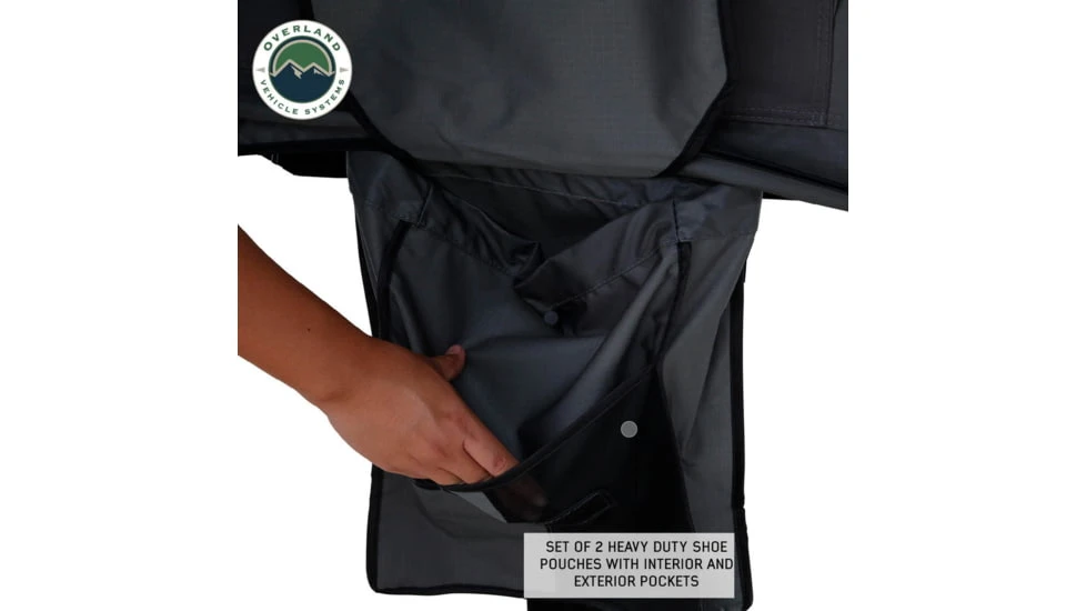 Overland Vehicle Systems N3E Nomadic 3 Extended Roof Top Tent W/ Annex 10 Overland Vehicle Systems N3E Nomadic 3 Extended Roof Top Tent W/ Annex - Image 8