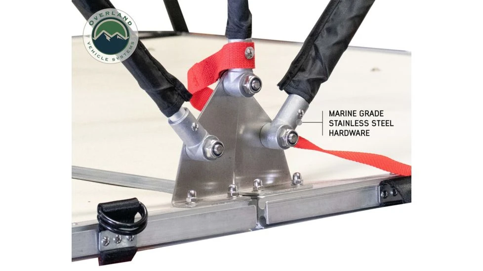 Overland Vehicle Systems Nomadic Extended Roof Top Tent - 3+ Person, 4 Season 5 Overland Vehicle Systems Nomadic Extended Roof Top Tent - 3+ Person, 4 Season - Image 3