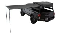 Overland Vehicle Systems Nomadic Awning Covered Shelter -Alps Mountaineering Shop opplanet overland vehicle systems nomadic awning 6 0 covered shelter 53 sq ft 600d dark gray black 98 5 x 78 5 in 18049909 main