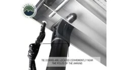 Overland Vehicle Systems Nomadic Awning Covered Shelter -Alps Mountaineering Shop opplanet overland vehicle systems nomadic awning 8 0 covered shelter 69 sq ft 600d dark gray black 98 5 x 101 5 in 18059909 av 2