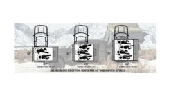 Overland Vehicle Systems Nomadic Extended Roof Top Tent - 3+ Person, 4 Season 28 Overland Vehicle Systems Nomadic Extended Roof Top Tent - 3+ Person, 4 Season -Alps Mountaineering Shop opplanet overland vehicle systems nomadic extended roof top tent w green rain fly 2p 4s 18129936 av 16