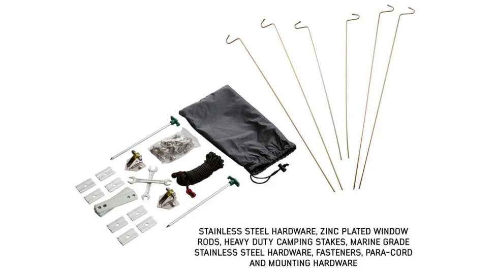 Overland Vehicle Systems Nomadic Extended Roof Top Tent - 3+ Person, 4 Season 15 Overland Vehicle Systems Nomadic Extended Roof Top Tent - 3+ Person, 4 Season - Image 13