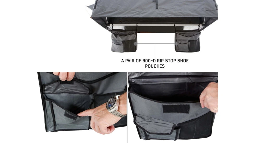 Overland Vehicle Systems Nomadic Extended Roof Top Tent - 3+ Person, 4 Season 18 Overland Vehicle Systems Nomadic Extended Roof Top Tent - 3+ Person, 4 Season - Image 16