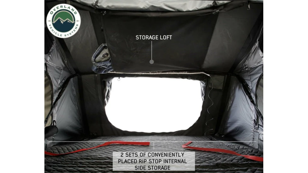 Overland Vehicle Systems Nomadic Extended Roof Top Tent - 3+ Person, 4 Season 7 Overland Vehicle Systems Nomadic Extended Roof Top Tent - 3+ Person, 4 Season - Image 5