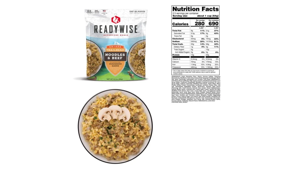 ReadyWise Trailhead Noodles & Beef 7 ReadyWise Trailhead Noodles & Beef - Image 5