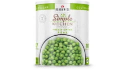 ReadyWise Simple Kitchen Freeze-Dried Peas - 17 Serving Can