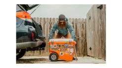 RovR Products RollR 80 Cooler W/ Wagon Bin -Alps Mountaineering Shop opplanet rovr products rollr 80 cooler w wagon bin desert 852490007768 usage 2