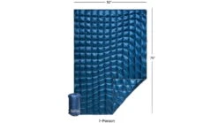 Rumpl Featherlite Solid Blanket -Alps Mountaineering Shop opplanet rumpl featherlite down solid blanket deep royal 1 person tflb dpr 1 av 13