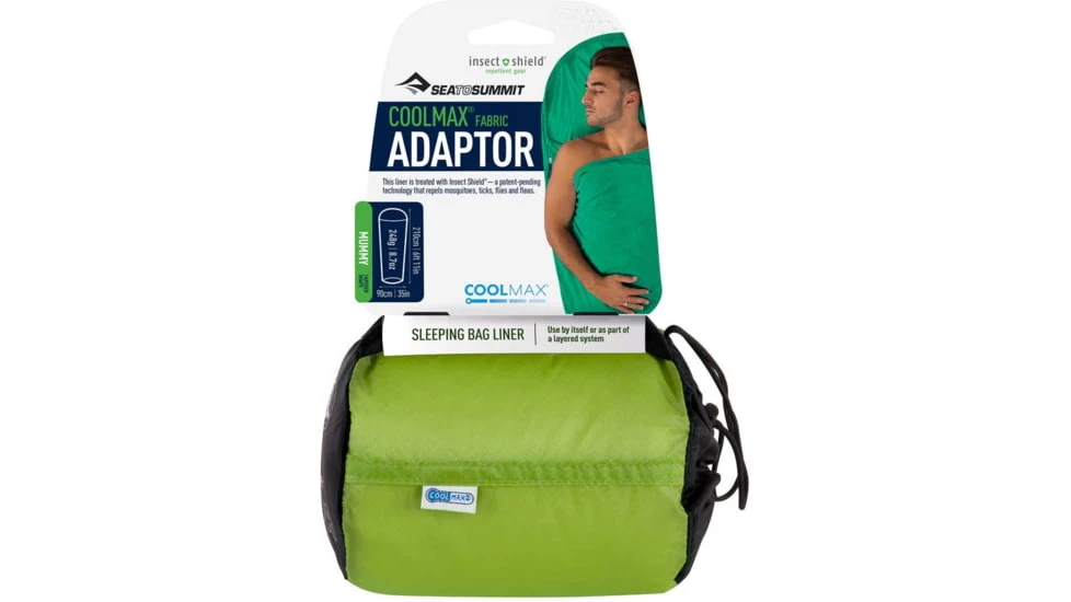 Sea To Summit Coolmax Adaptor Liner With Insect Shield 4 Sea To Summit Coolmax Adaptor Liner With Insect Shield - Image 2