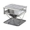 Snow Peak Takibi Fire & Grill -Alps Mountaineering Shop opplanet snow peak takibi stainless steel fire grill st 032sets main
