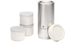 Snow Peak Tobachi 3 Food Storage Container 15 Snow Peak Tobachi 3 Food Storage Container -Alps Mountaineering Shop opplanet snow peak tobachi 3 food storage container white tw 271 wh av 1