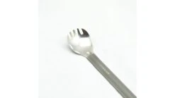TOAKS Titanium Long Spork W/Polished Bowl -Alps Mountaineering Shop opplanet toaks titanium long spork w polished bowl grey slv 14 av 1