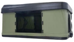TRUSTMADE Hardshell Rooftop Tent -Alps Mountaineering Shop opplanet trustmade hardshell rooftop tent black green 82 7x49x35 4in or02rt01 blackgreen main