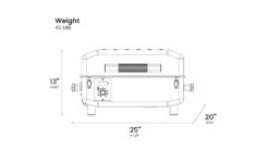 Z Grills Cruiser Portable Wood Pellet Grill & Smoker -Alps Mountaineering Shop opplanet z grills cruiser portable wood pellet grill smoker black small zpg 200a av 8