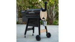 Z Grills Pioneer Wood Pellet Grill & Smoker -Alps Mountaineering Shop opplanet z grills pioneer wood pellet grill smoker black medium zpg 450b av 7